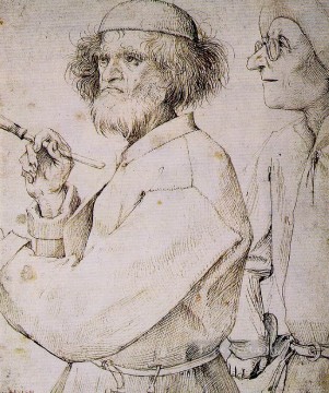  MP Pintura al %C3%B3leo - El pintor y el comprador Pieter Bruegel el Viejo, campesino renacentista flamenco
